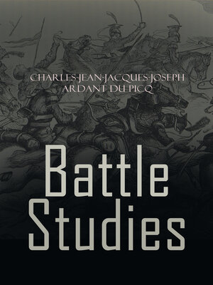 cover image of Battle Studies